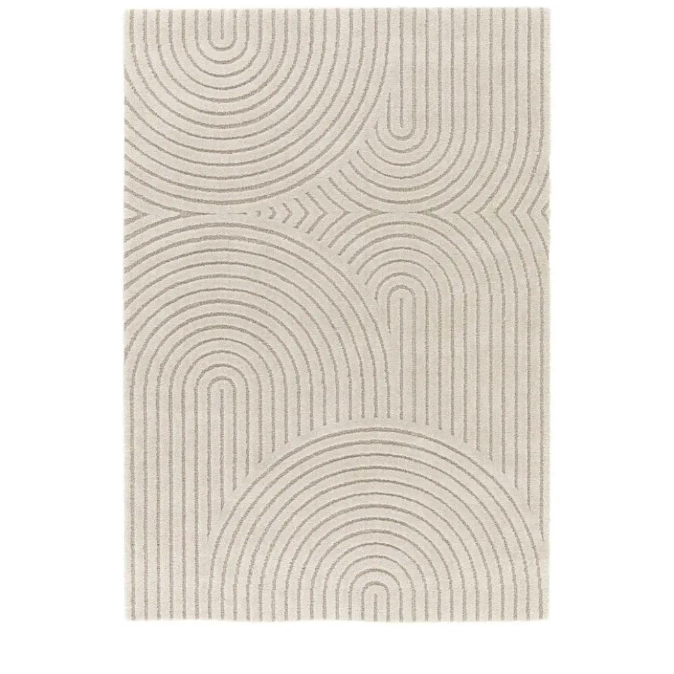 ESTEBAN Tapis contemporain à motif géométrique