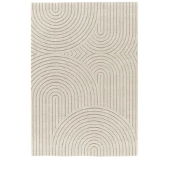 ESTEBAN Tapis contemporain à motif géométrique