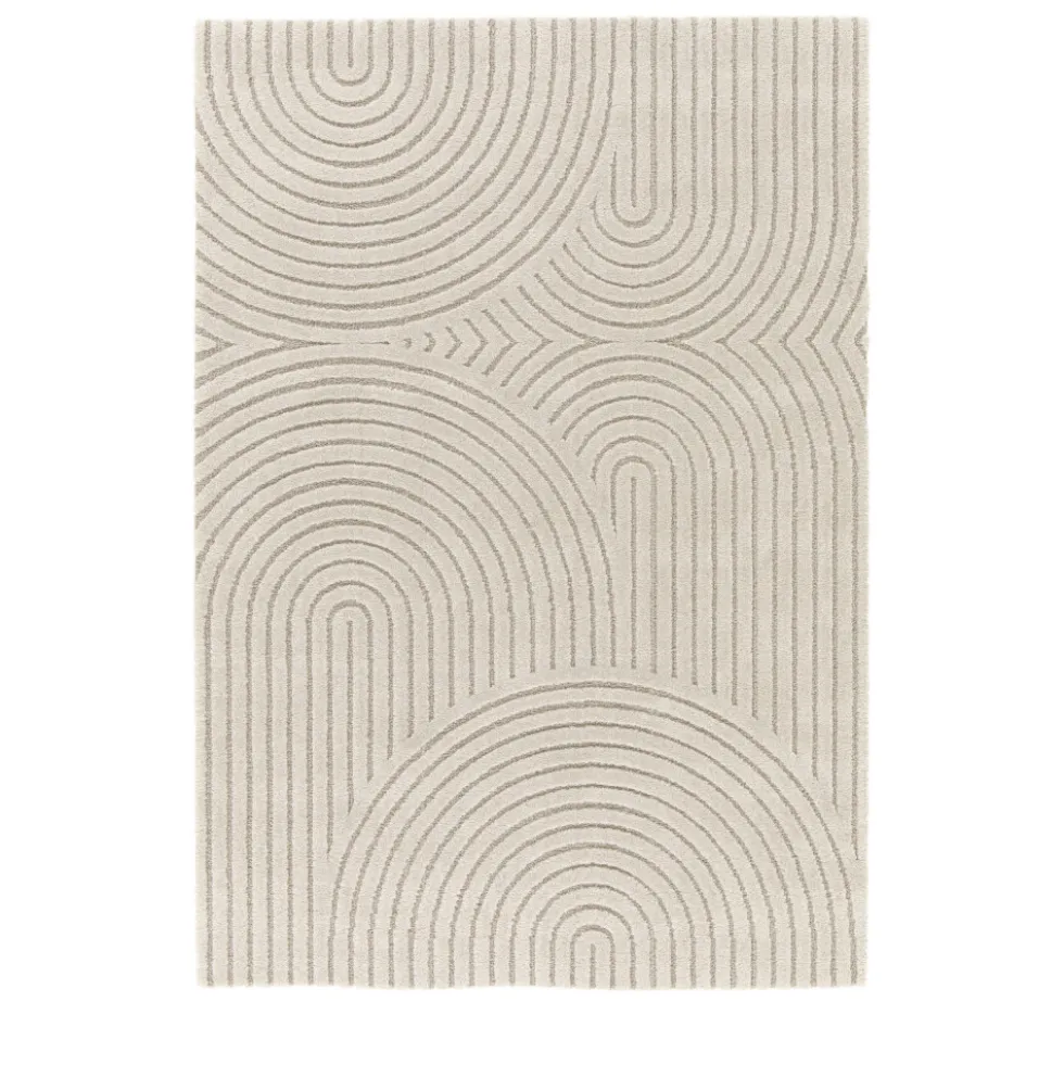 ESTEBAN Tapis contemporain à motif géométrique