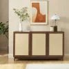 ESTELA Buffet 3 portes en bois L140cm