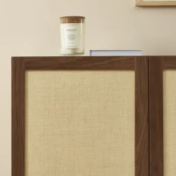 ESTELA Buffet 3 portes en bois L140cm