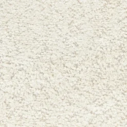 ESTER Lot de 2 chaises en tissu bouclette et métal