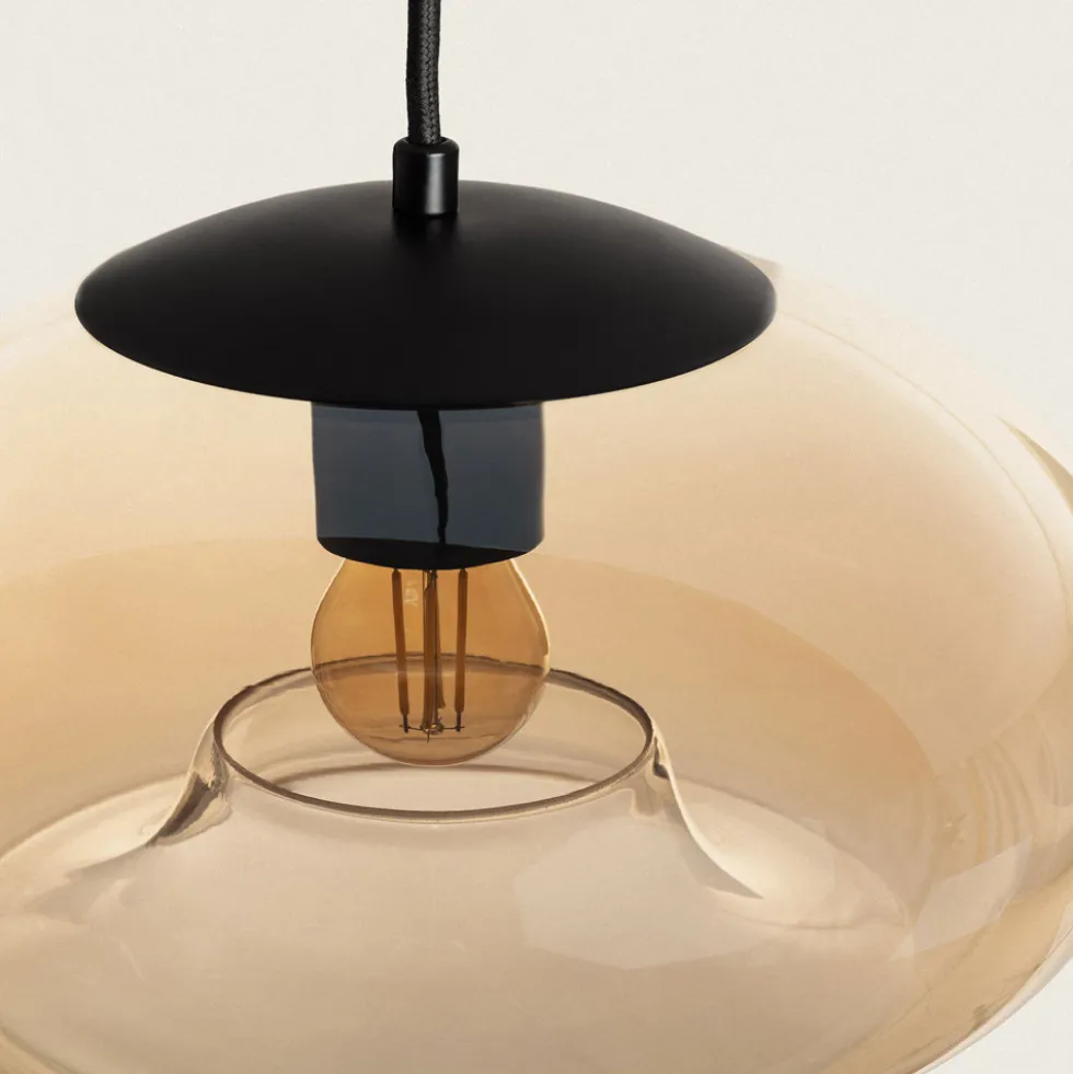 EVO Suspension ronde en verre ø28cm