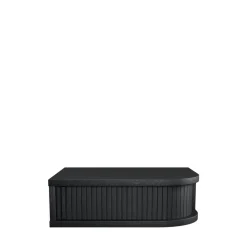 FARSTA TAMBOUR Table de chevet murale en bois