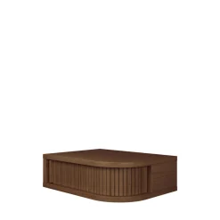 FARSTA TAMBOUR Table de chevet murale en bois