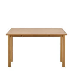 FIKA Table à manger extensible 2 à 4 personnes en bois 120x45-90cm