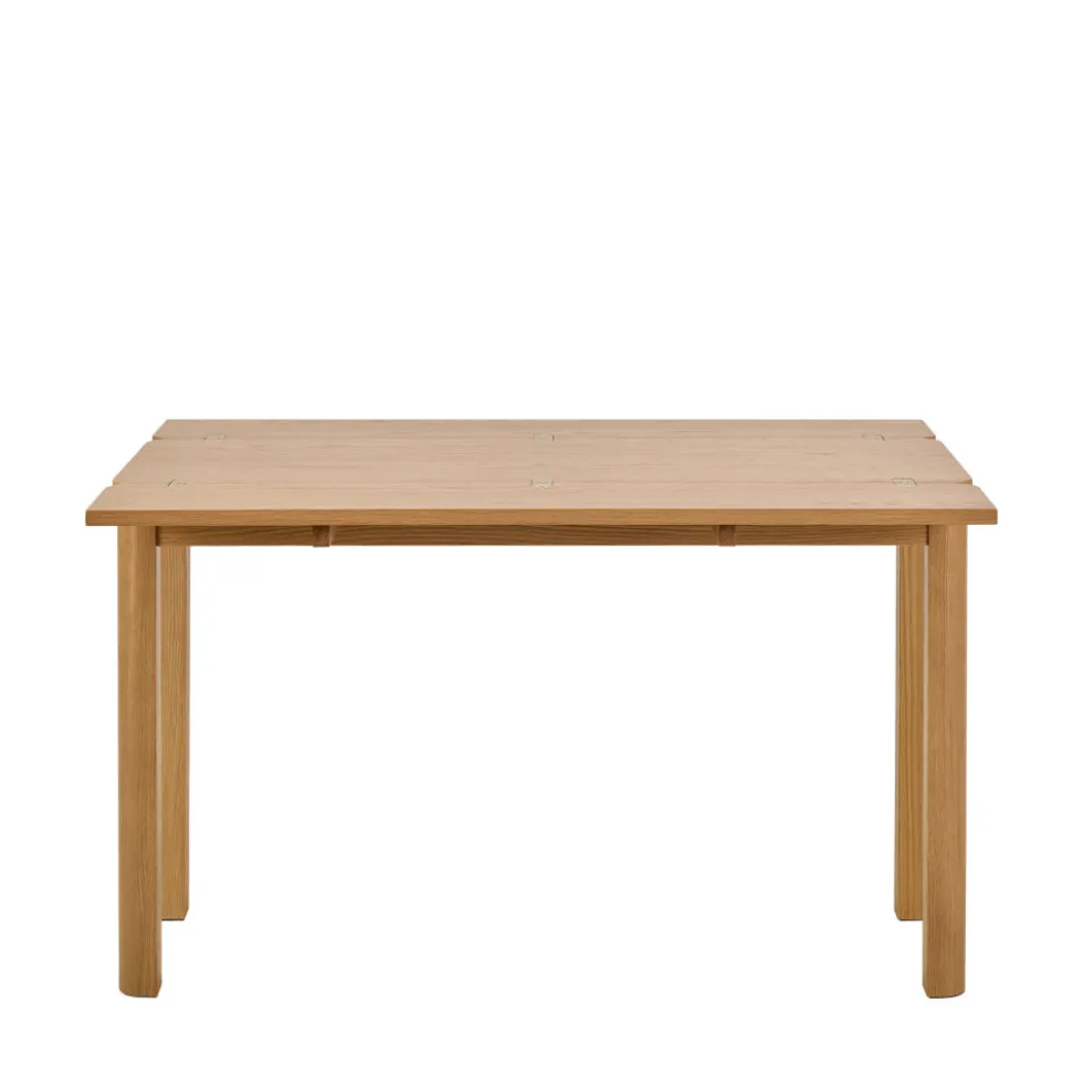 FIKA Table à manger extensible 2 à 4 personnes en bois 120x45-90cm