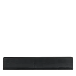 FINCA Meuble TV en bois massif de pin L75cm