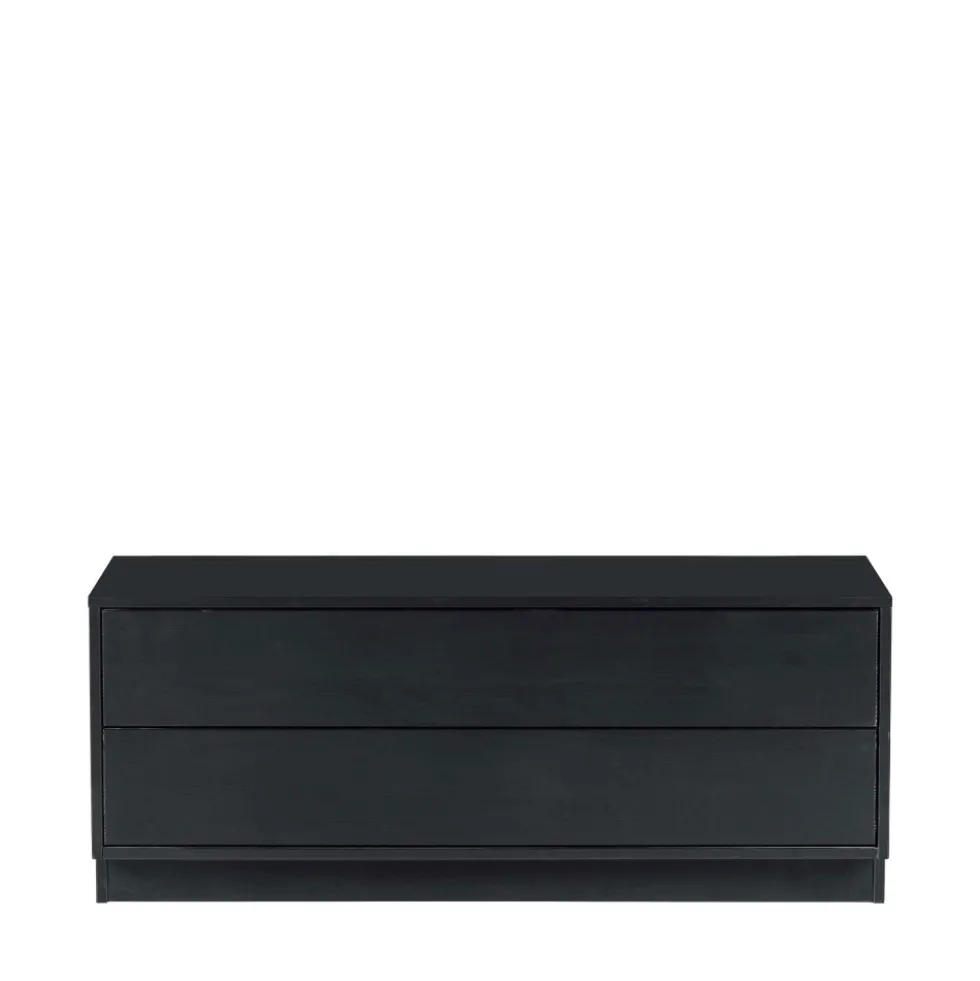 FINCA Meuble TV en bois massif de pin L100cm