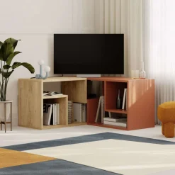 FLEX Meuble TV modulable en bois L145cm
