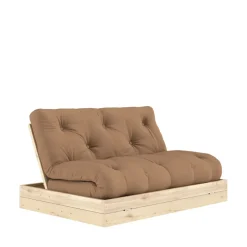 FLIP Canapé convertible 2,5 places en tissu et bois