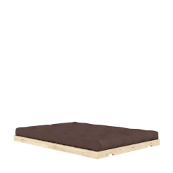 FLIP Canapé convertible 2,5 places en tissu et bois