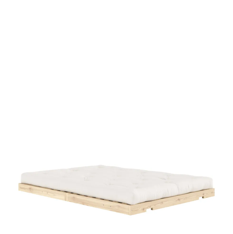 FLIP Canapé convertible 2,5 places en tissu et bois