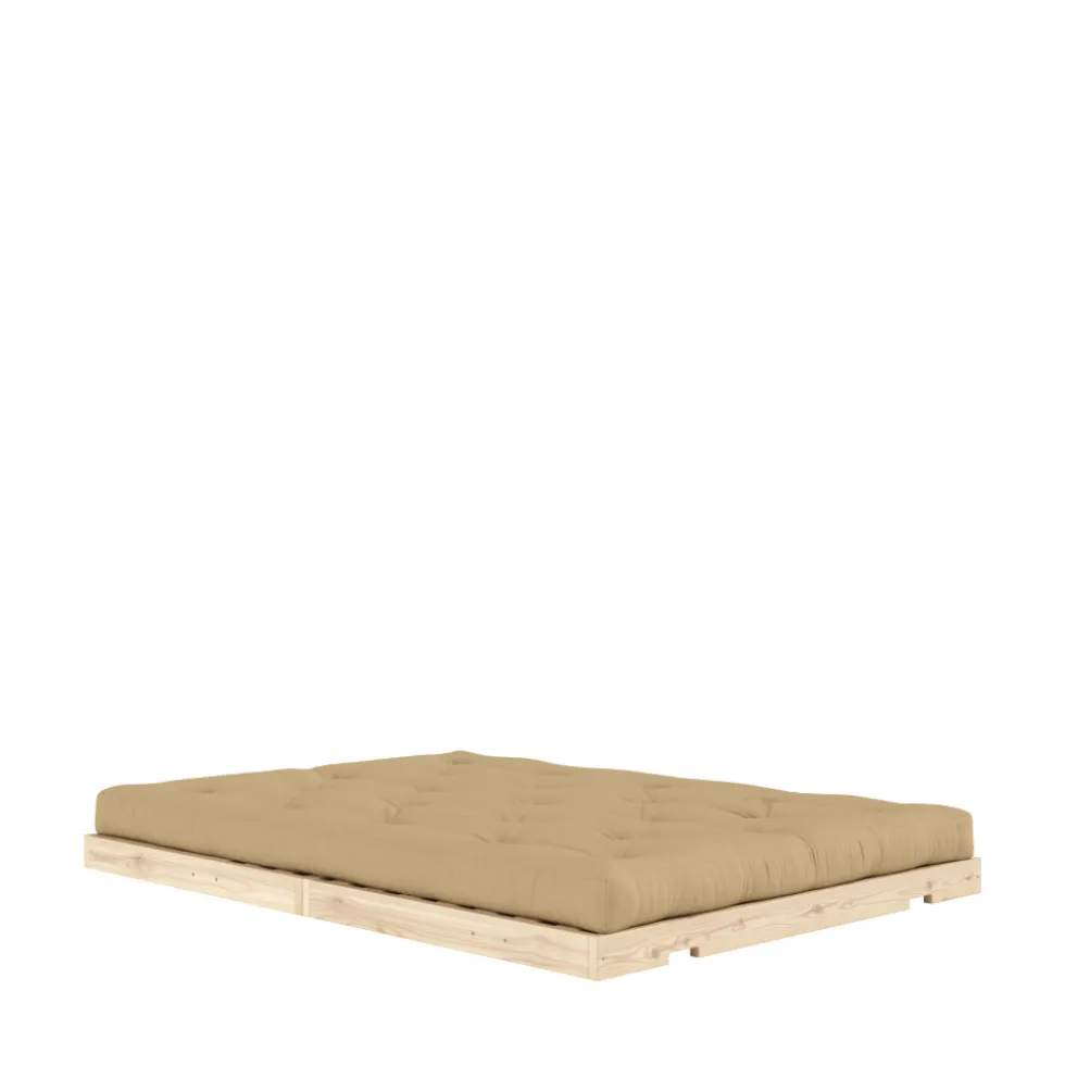 FLIP Canapé convertible 2,5 places en tissu et bois