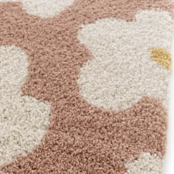 FLORA I Tapis contemporain à motif floral
