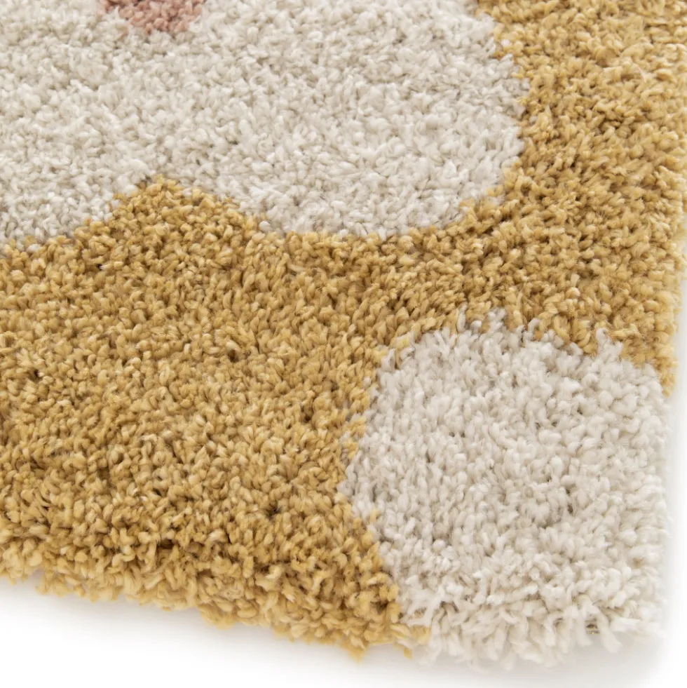 FLORA II Tapis contemporain à motif floral