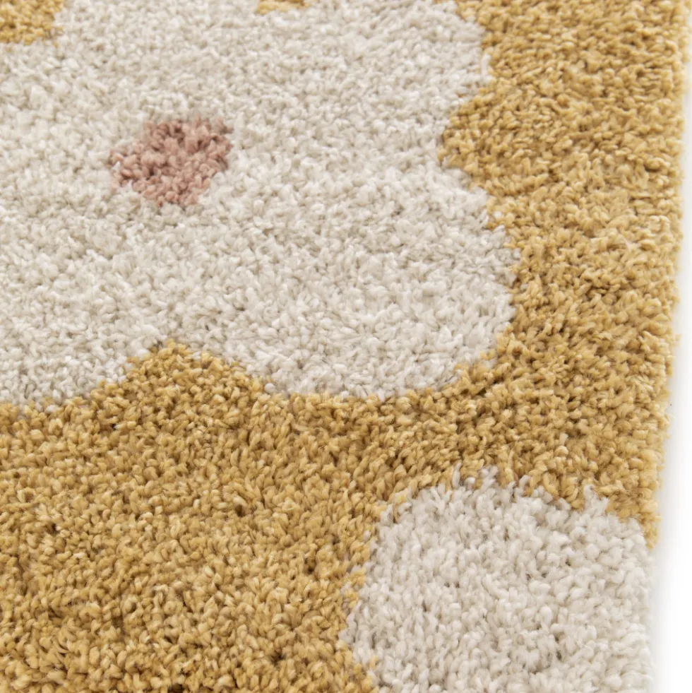 FLORA II Tapis contemporain à motif floral