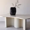 FLOW Table basse organique en bois 120x80cm