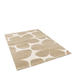 FLOW Tapis contemporain à motif floral en relief