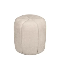 FLOWER Pouf rond en tissu ø38cm
