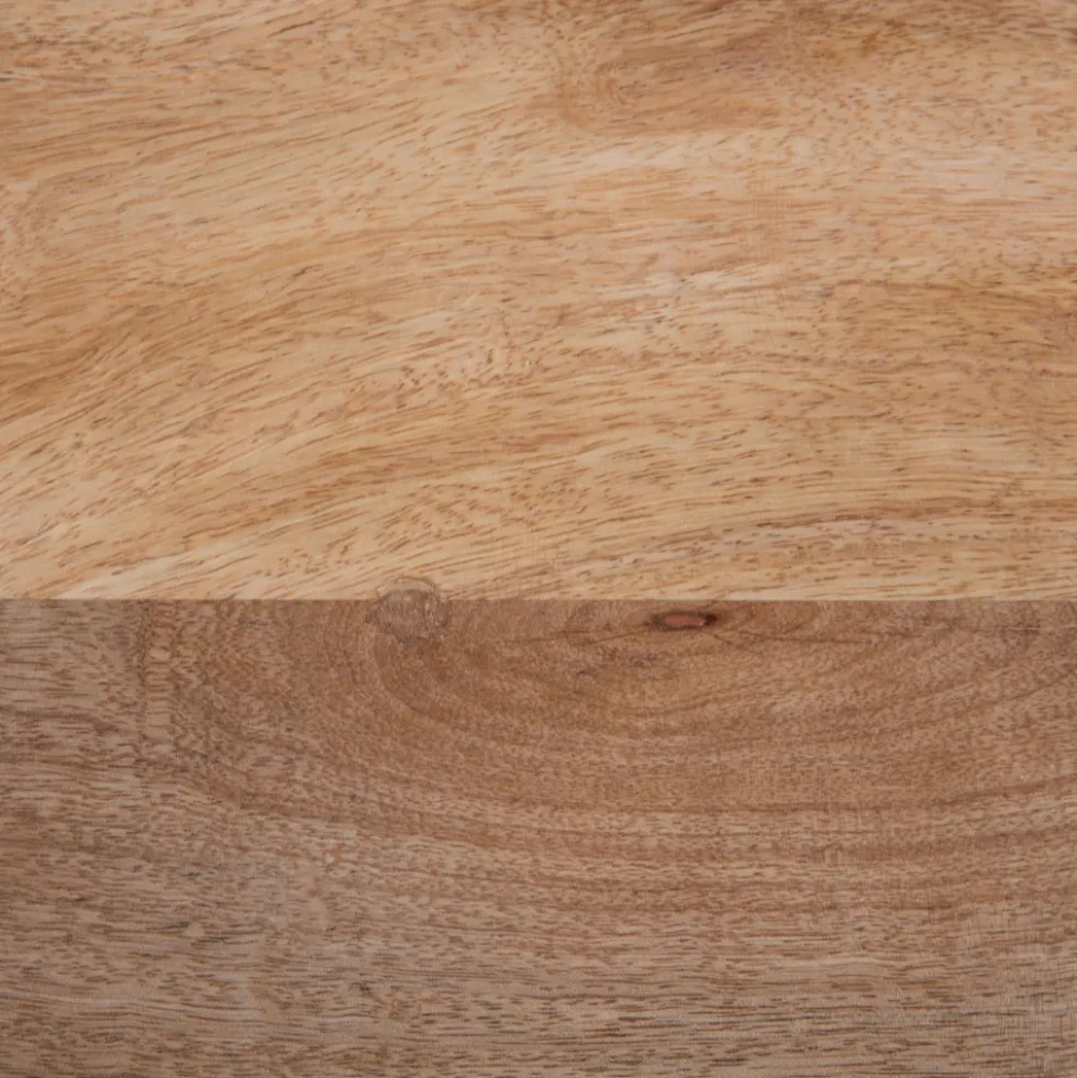 FORCE Table d’appoint en bois de manguier ø35,5cm