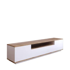FRITZ Meuble TV 3 portes en bois L180cm