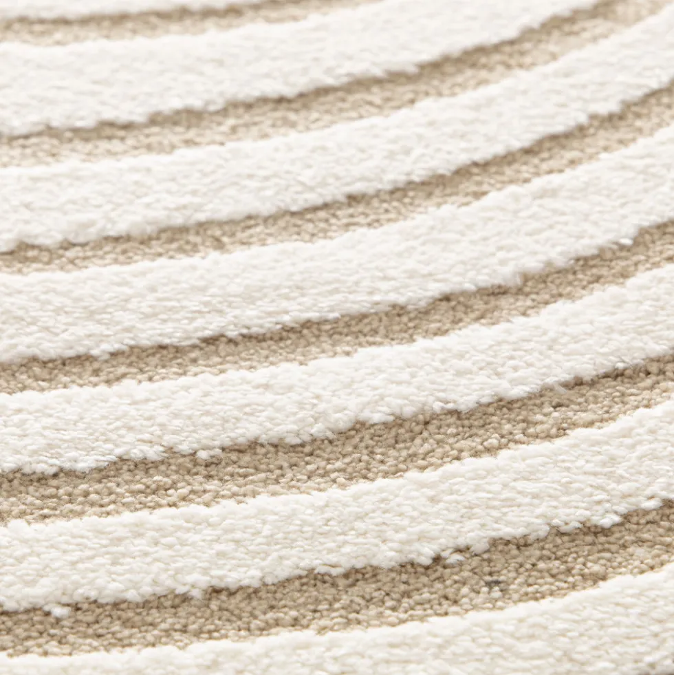 GELATO Tapis contemporain de forme organique