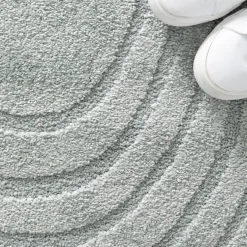 GELATO Tapis contemporain de forme organique