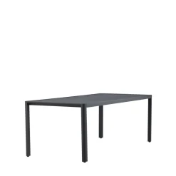 GIARDINI Table à manger de jardin 8 personnes en aluminium