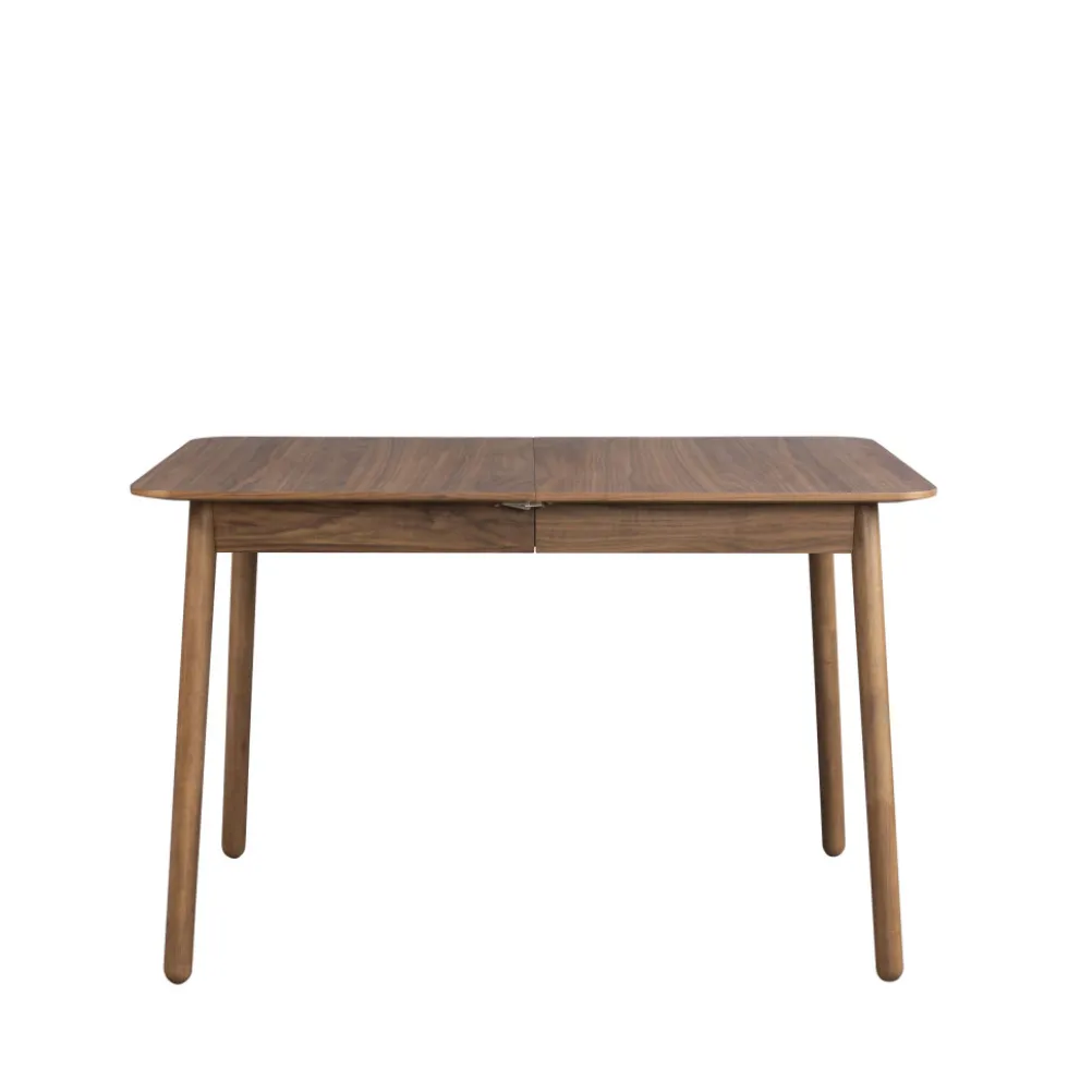 GLIMPS Table à manger extensible 4 à 6 personnes 120-162x80cm en bois