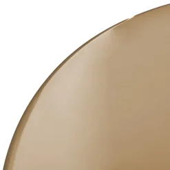 GLOSSI Table à manger 6 personnes ovale en bois laqué
