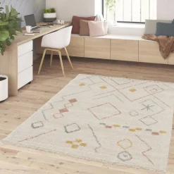 GRABIE Tapis d’inspiration berbère