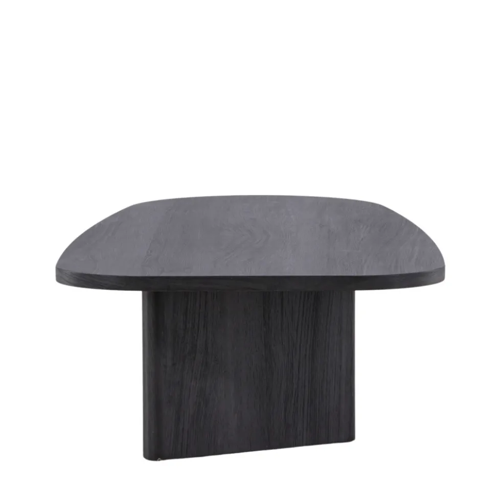 GRONVIK Table basse organique en bois 130x65cm