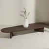 GRONVIK Table basse organique en bois 180x55cm