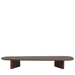 GRONVIK Table basse organique en bois 180x55cm