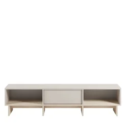 HARRIET Meuble TV 1 porte en bois et métal L170cm