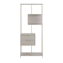 HEXA Étagère 2 tiroirs en métal H185cm