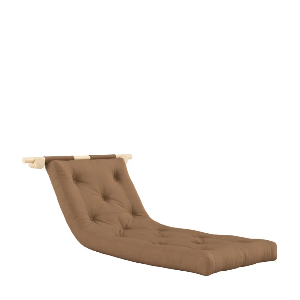 HOOKED Fauteuil convertible en tissu et bois avec accroches murales