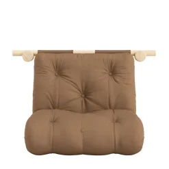 HOOKED Fauteuil convertible en tissu et bois avec accroches murales
