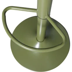 ISAAC Tabouret de bar réglable en métal H61-81cm