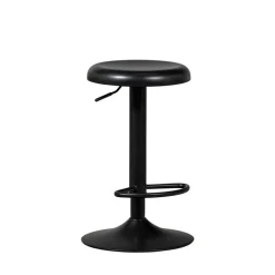 ISAAC Tabouret de bar réglable en métal H61-81cm