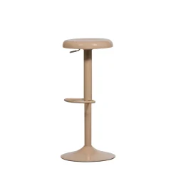 ISAAC Tabouret de bar réglable en métal H61-81cm