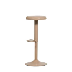 ISAAC Tabouret de bar réglable en métal H61-81cm