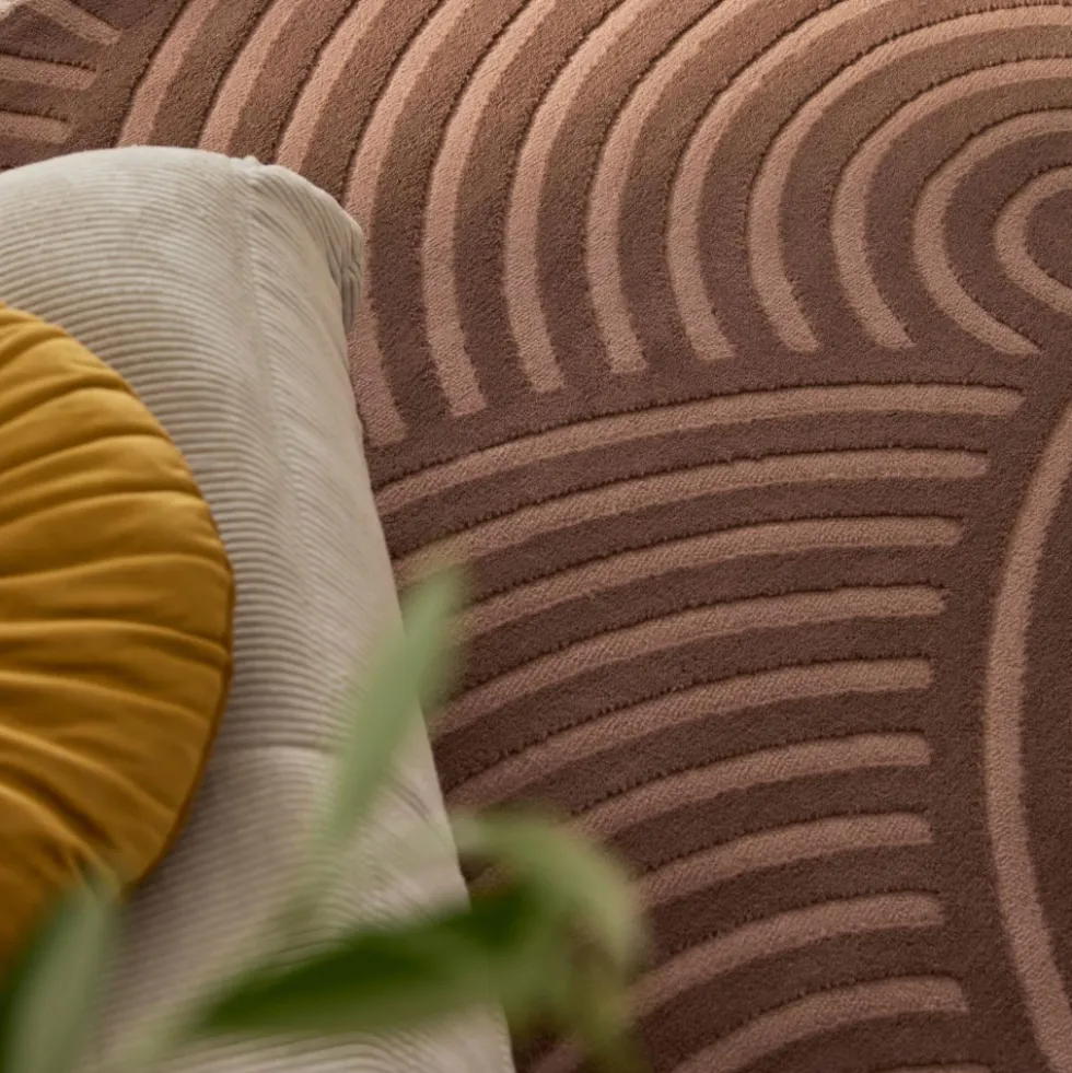JAGO Tapis texturé à motifs en arches