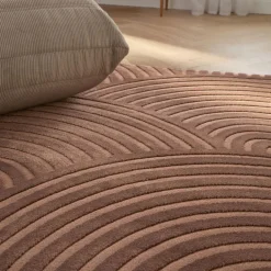 JAGO Tapis texturé à motifs en arches