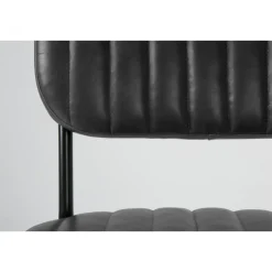 JAKE WORN Chaise rétro capitonnée