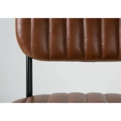 JAKE WORN Chaise rétro capitonnée
