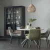 JAMES Vitrine 2 portes en bois H200cm