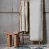 JAPAN Tabouret en bois design H45cm