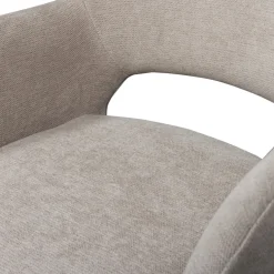 JENNY Lot de 2 fauteuils de table en tissu